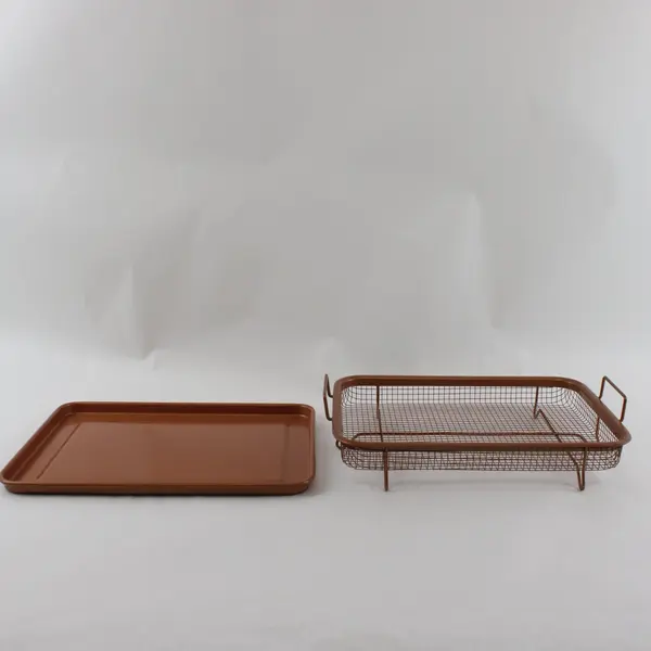 EaZy MealZ Crisping Basket & Tray Set Air Fry Crisper 200F3