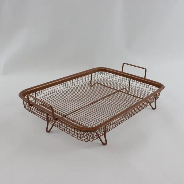EaZy MealZ Crisping Basket & Tray Set Air Fry Crisper 200F3