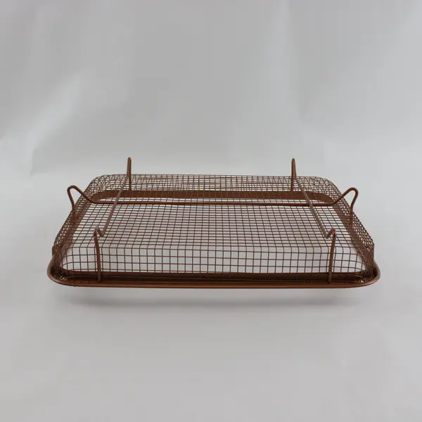 EaZy MealZ Crisping Basket & Tray Set Air Fry Crisper 200F3