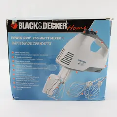 BLACK+DECKER MX300 Power Pro 250W 5-Speed Hand Mixer w/ Spatula