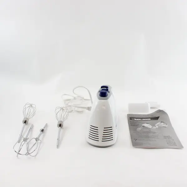 BLACK+DECKER MX300 Power Pro 250W 5-Speed Hand Mixer w/ Spatula