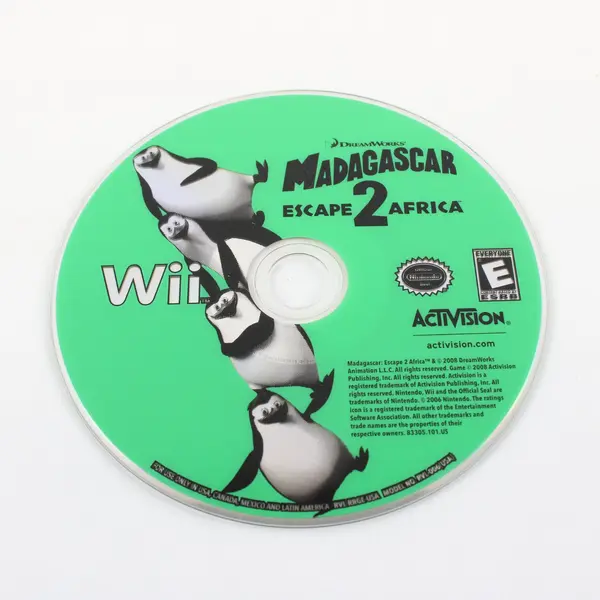 Madagascar Escape 2 Africa Nintendo Wii Video Game
