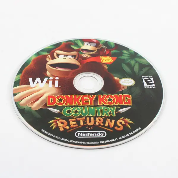 Donkey Kong Country Returns Nintendo Wii Video Game