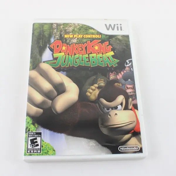 New Play Control! Donkey Kong Jungle Beat Nintendo Wii 2009