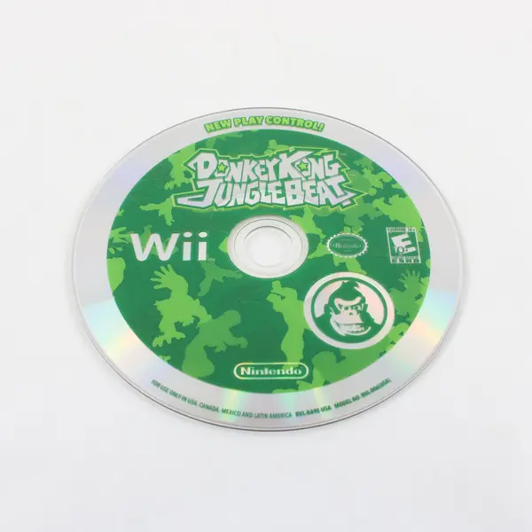 New Play Control! Donkey Kong Jungle Beat Nintendo Wii 2009