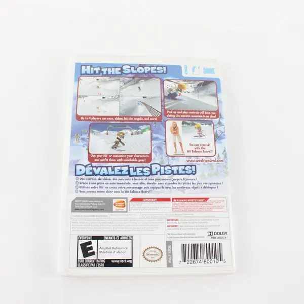 We Ski Nintendo Wii Namco Balance Board Compatible