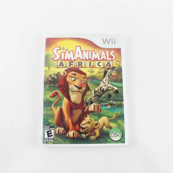 SimAnimals Africa Nintendo Wii EA Game Disc Case
