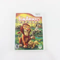 SimAnimals Africa Nintendo Wii EA Game Disc Case