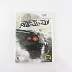 Need for Speed ProStreet Nintendo Wii EA Racing Video Game