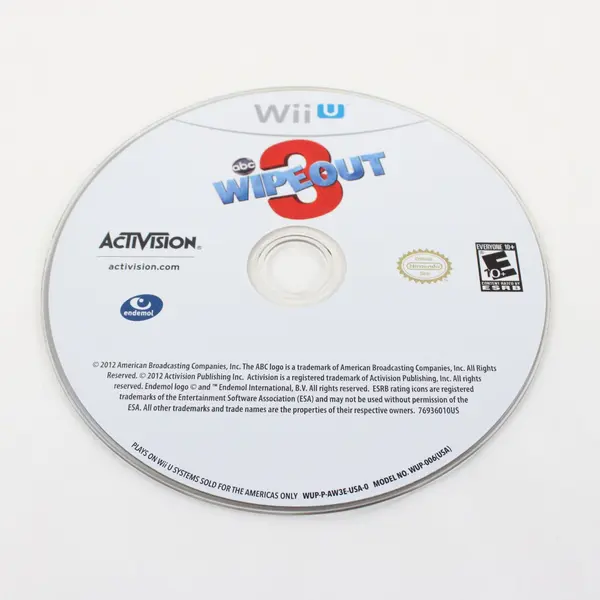 Wipeout 3 Nintendo Wii U Video Game Original Case