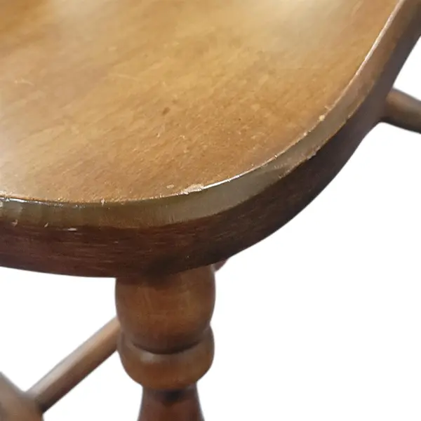 Vintage Small Windsor Bow Back Wood Child's Accent Chair 26in