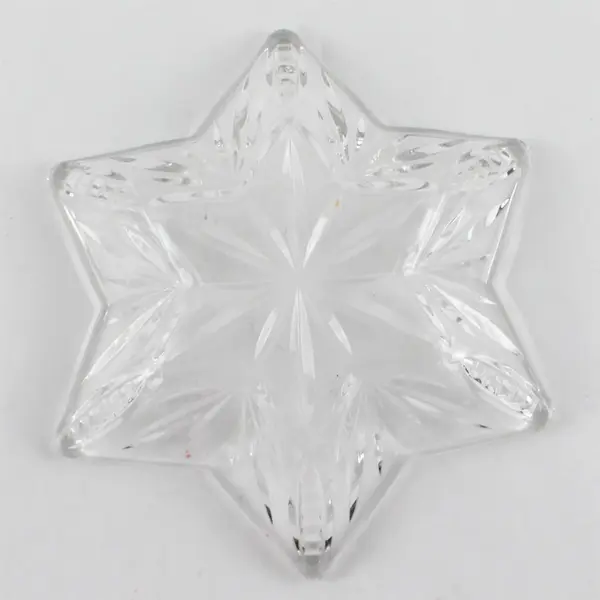 Starmist Candy Dish Star-Shaped Starburst Pattern Decorative