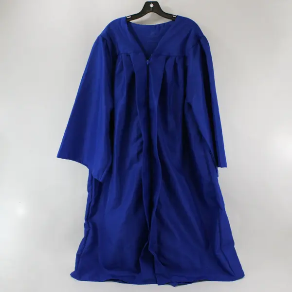 Jostens Blue Graduation Gown Unisex 5'7"-5'9" Size