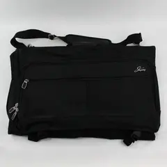 Skyway Black Soft-Sided Travel Garment Bag Shoulder Strap Zip Compartments