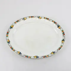 Vintage Pope-Gosser Garland of Orange Tree Blossoms Serving Tray
