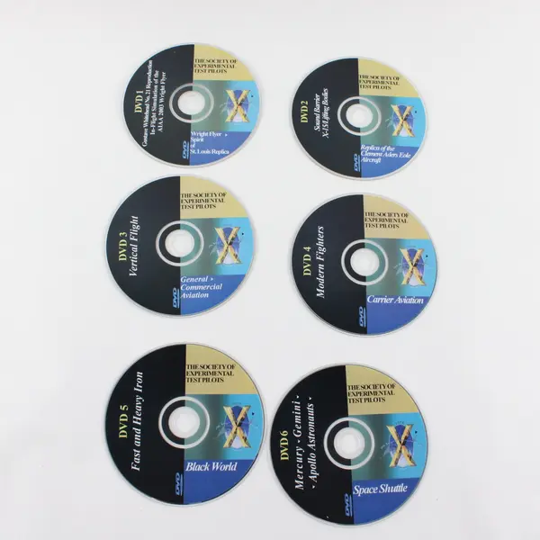 2003 Centennial of Flight Oral History Sessions 6 DVD Set