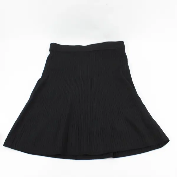 Anne Klein Womens Black NWT Stretch Waist Knee-Length Skirt M