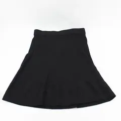 Anne Klein Womens Black NWT Stretch Waist Knee-Length Skirt M