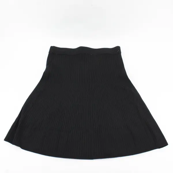 Anne Klein Womens Black NWT Stretch Waist Knee-Length Skirt M