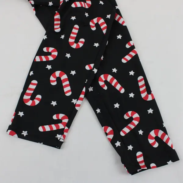 Tipsy Elves Women's NWT Candy Cane High-Waisted Leggings Large
