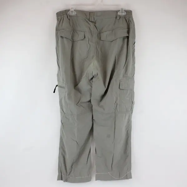 ronue Womens Gray Cargo Hiking Pants 32x25.5 Lightweight Stretch