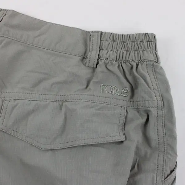 ronue Womens Gray Cargo Hiking Pants 32x25.5 Lightweight Stretch