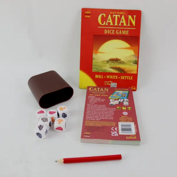 Klaus Teuber's CATAN Dice Game  Complete