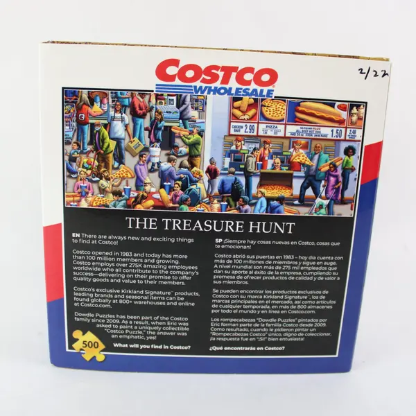 Costco Dowdle 500 Piece Jigsaw Puzzle w/ Poster 19x27