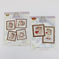 Just Cross Stitch Vintage Lot of 2 Dreamsicles Books 1 & 3 1995/1996