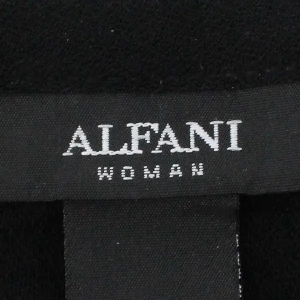 Alfani Women’s Black Sleeveless Blouse with White Accent Trim Size 2X 