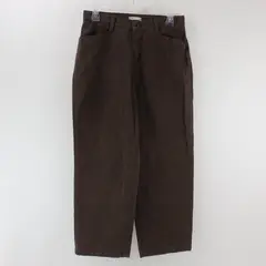Lee Womens 6SP Petite At Waist Straight Leg Pants Brown