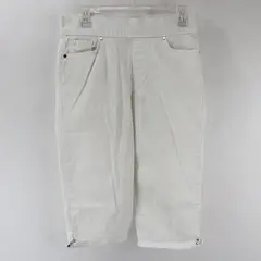 Gloria Vanderbilt All-Around Slimming Effect Skimmer White Crop Pants Size 6