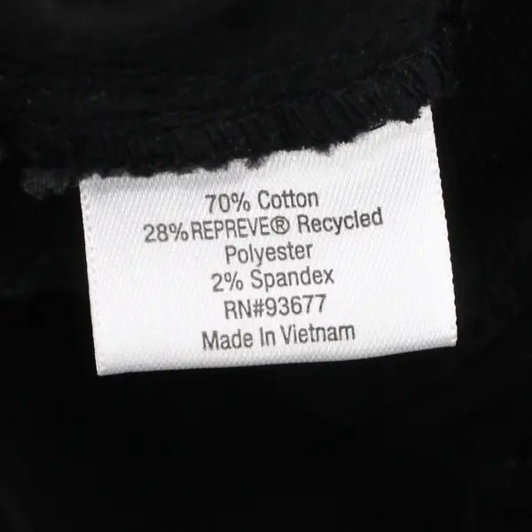 St. John's Bay Jeans Womens 6P Black Straight Leg Stretch Denim Casual