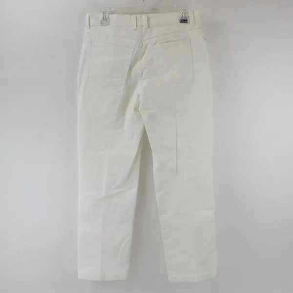 Gloria Vanderbilt Amanda Jeans Size 8 Classic Fit Prism White