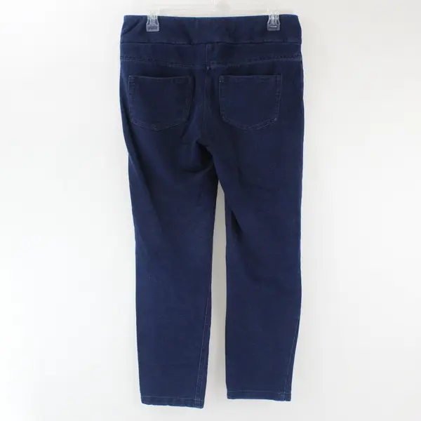 Blair Women Dark Wash Blue Jeggings 6 Petites with Pockets