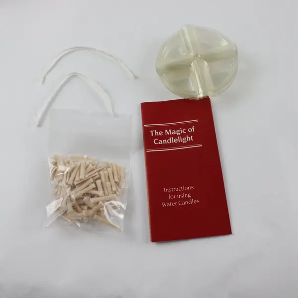 Ethos Lot of 5 Romantic Water Candle Kits Boxed With Tapers Wicks