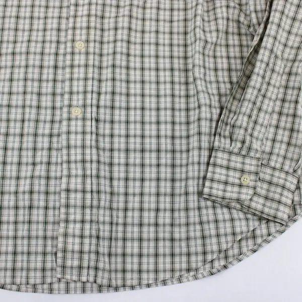 Chaps Ralph Lauren Mens Large Plaid Long Sleeve Button Down Shirt