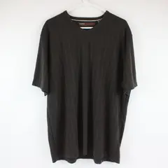 Perry Ellis Dark Brown V-Neck Short Sleeve Knit Tee Men's XL
