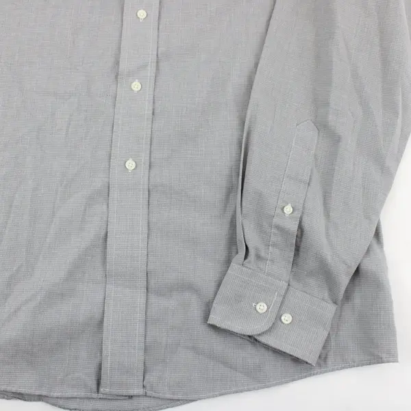 Arrow Company Men's Gray Long Sleeve Dress Shirt 16-34/35