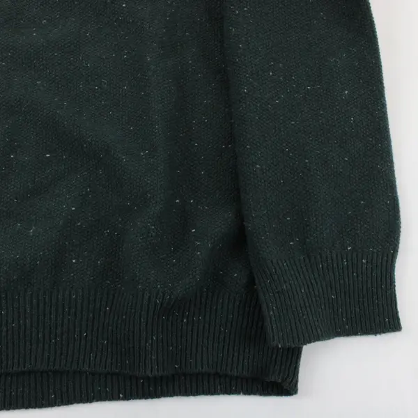 Jos. A. Bank Men's XXL Green 1/4 Zip Knit Sweater