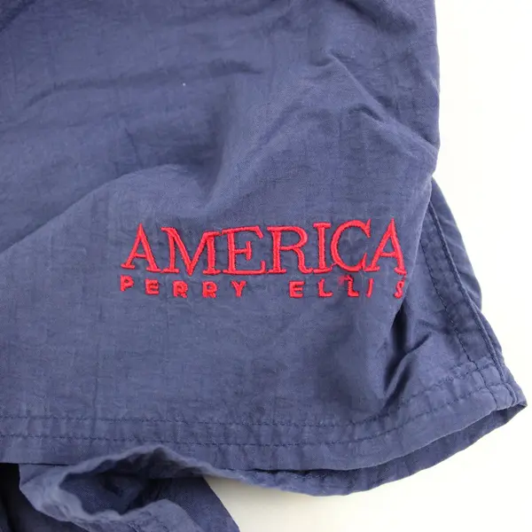 Perry Ellis America Men's Navy Swim Trunks Size L