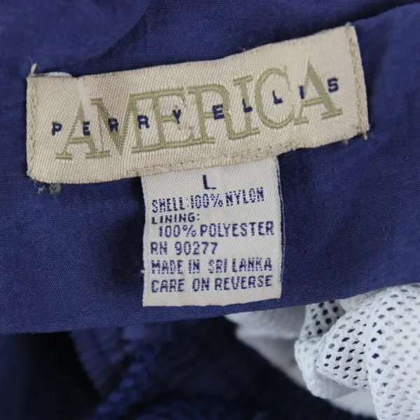 Perry Ellis America Men's Navy Swim Trunks Size L