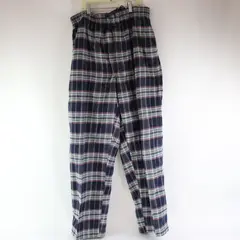 Perry Ellis Portfolio Men's XL Plaid Pajama Pants Gray Blue Red