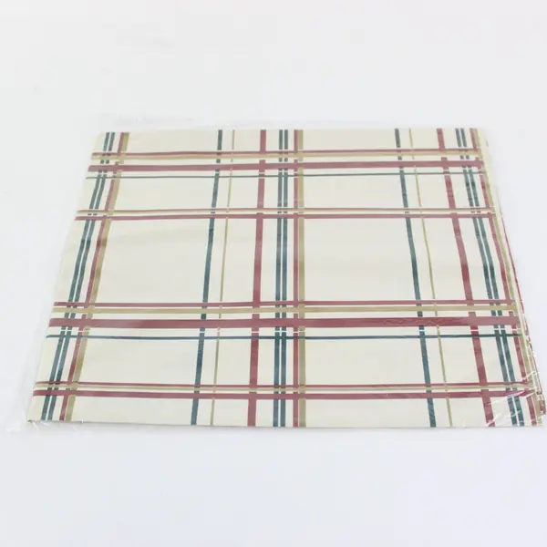 Lot Vintage Henry Brandt & Co Classic Christmas Wrapping Paper 70 Sq Ft