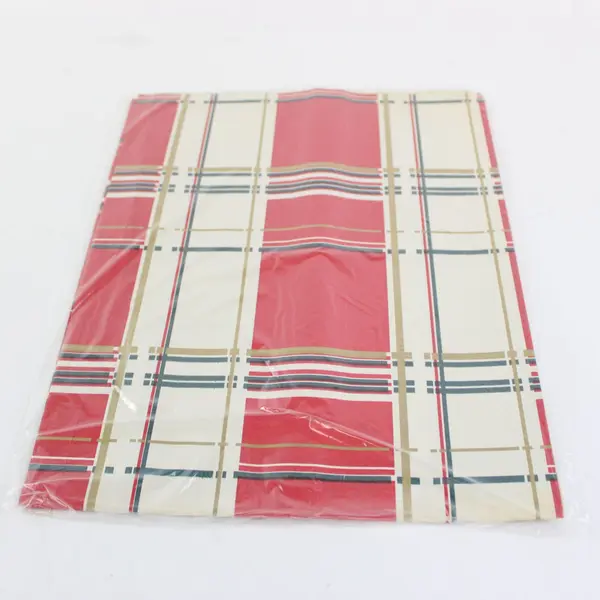Lot Vintage Henry Brandt & Co Classic Christmas Wrapping Paper 70 Sq Ft