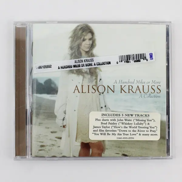 Alison Krauss A Hundred Miles or More A Collection CD 2007 Rounder Good
