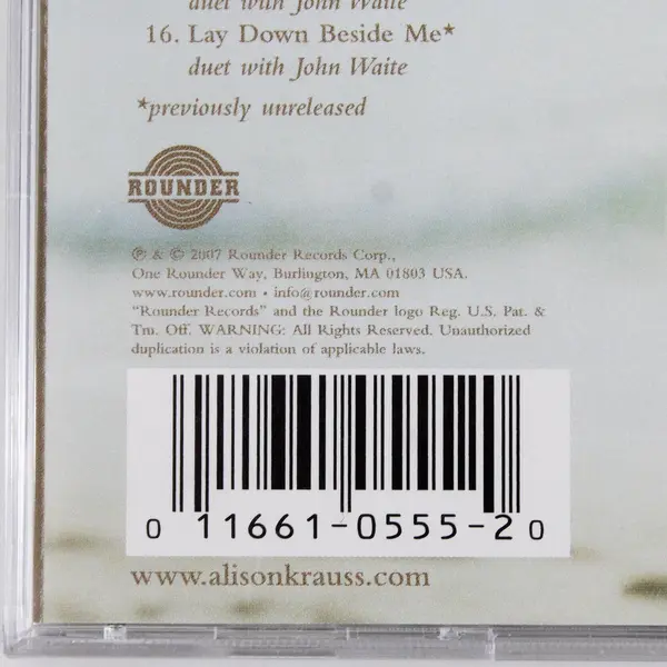 Alison Krauss A Hundred Miles or More A Collection CD 2007 Rounder Good