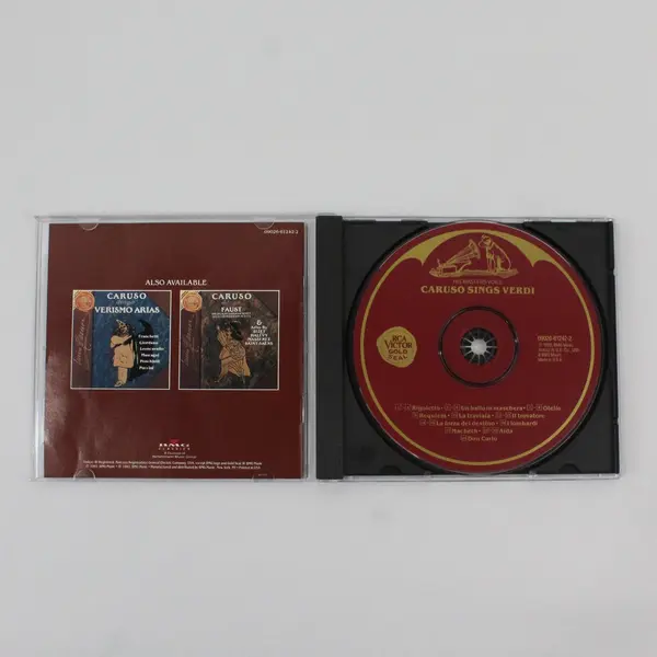 Caruso Sings Verdi (CD Sep-1992)
