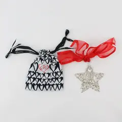 Brighton Star Glee Silver-Tone Christmas Ornament NWT