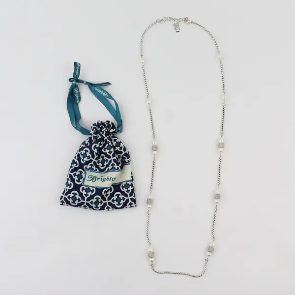 Brighton Meridian Pearl Station Necklace 38in